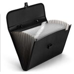 Trieur document 13 compartiments en format a4, accord�on classeur avec couvercle, extensible rangement ...