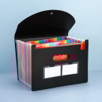 Fei yu - trieur à soufflets classeur rangement papier chemise trieur plastique 25 compartiments avec ... Fei yu - trieur à soufflets classeur rangement papier chemise trieur plastique 25 compartiments avec ...