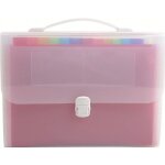 Trieur valisette - exacompta - 24 compartiments - poign�e rigide - polypropyl�ne