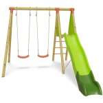 Balanoire en bois 2, 30 m topwood milu - 4 enfants