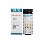 100 bandelettes de test d'analyse d'urine, 10 tests de ctone urinaire, bandelettes de test de sucre ...