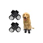 2 paires, chaussettes anti - drapantes chien chat, chaussettes antidrapantes pour chiens, rglables ...