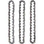 Lot de 3 chanes de trononneuse pour guide - chane de 14' (35 cm), 52 maillons d'entranement, faible ...