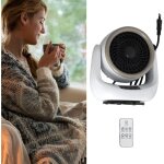 Trimec - chauffage �lectrique de bureau � chauffage rapide, 1500w, frais et chaud, double usage, 3 vitesses, ...