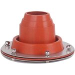 Trimec - cheminée tuyau de poêle joint, joint de tuyau de cheminée, cric de poêle de tente en silicone, ... Trimec - cheminée tuyau de poêle joint, joint de tuyau de cheminée, cric de poêle de tente en silicone, ...