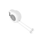 Corde à linge rétractable exterieur, 13m séchoir mural extensible Étendoir à linge pour montage mural ... Corde à linge rétractable exterieur, 13m séchoir mural extensible Étendoir à linge pour montage mural ...