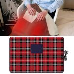 Couverture chauffante lectrique usb pour voiture, chle chauffant, couverture pliable pour les genoux, ...