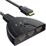 Trimec - hdmi switch 1080p, switch hdmi 3 ports commutateur hdmi sélecteur splitter manuel 3 entrées ... Trimec - hdmi switch 1080p, switch hdmi 3 ports commutateur hdmi sélecteur splitter manuel 3 entrées ...