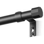 Tringles pour fen�tres de 35 � 59 pouces, tringle � rideaux r�glable de 1 pouce de diam�tre avec embouts ...