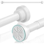 Tringle de garde - robe r�tractable, tringle � rideau de douche, tringle � rideau, barre de tension r�glable ...