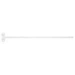 Tringle pivotante extensible pour porte en mtal