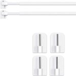 Tringle rideaux, barre de douche, barres de virage extensible tringle a rideaux, tringle rideau sans ...