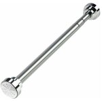 Tringle à rideau de douche télescopique en acier inoxydable de 40 à 50 cm - barre extensible sans perçage ... Tringle à rideau de douche télescopique en acier inoxydable de 40 à 50 cm - barre extensible sans perçage ...
