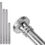 Tringles  rideaux rtractables, tringle extensible de 60  238 cm pour rideau de douche, ensemble de ...