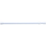 Tringle � rideau sans per�age, blanche, 60 - 110 cm, t�lescopique, pour rideau de douche, �tendoir � ...