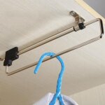 Tringle � v�tements t�lescopique coulissante, tringle � v�tements pour magasin, armoire, cuisine, salle ...