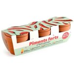 Trio piments chelle de scoville