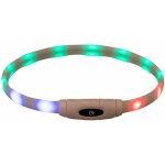 Trixie collier led multicolore s�curit� chien