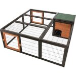 Trixie trixie rabbit run recinto with roof