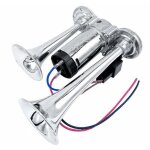 Trompettes doubles 600db, kit de klaxons super puissants avec compresseur universel pour voitures 12 ...