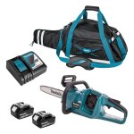 Makita - tron�onneuse 36v lxt (2x5, 0 ah) guide de 35 cm dans un sac duc353rt2x