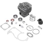 Tron�onneuse, 48mm tron�onneuse cylindre piston collecteur d'admission joint kit remplacement 1125 020 ...