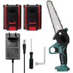 Sjlerst - tron�onneuse �lectrique 21v 6' sans fil 2 batteries 220v