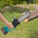 Tronçonneuse électrique 400w scie à arbre scie à une main pour débroussailler scie à moteur Tronçonneuse électrique 400w scie à arbre scie à une main pour débroussailler scie à moteur
