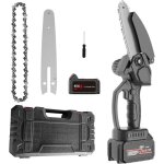 Trononneuse lectrique sans fil , alimente par batterie, petite trononneuse portable avec batteries ...