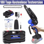 Dayplus - tron�onneuse �lectrique sans fil tron�onneuse � cha�ne avec chargeur de batterie tron�onneuse ...