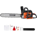 Tronconneuse a essence guide - chaine 50, 8 cm sans fil 58 cc 3, 22 cv, pour coupe de branches dearbres, ...