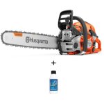 Husqvarna ? tron�onneuse thermique 64, 1 cm� ? puissance 3, 3 kw pour abattage intensif ? technologie ...