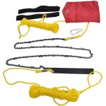 Tron�onneuse de poche pliable pour membres d'arbre de 48 pouces ? scie � cha�ne � corde � main � poign�e ...
