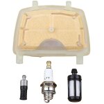 Convient for tron�onneuse stihl ms171 ms181 ms211 ms 171 181 211 filtre � air et carburant bougie d'allumage ...