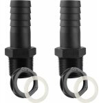 Xvx - trop plein cuve 25mm passe paroi cuve eau 1000l raccord male pour citernes de pluie passages mit ...