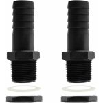 Roleader - trop plein cuve 25mm passe paroi cuve eau 1000l raccord male pour citernes de pluie passages ...