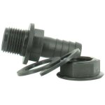 Trop plein - embout cannel� pour jumelage cuves et trop plein - 3 / 4  26 mm x 25 mm (tuyau) - 2 joints, ...