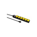 Bloc multiprises  clapet de protection  fermeture automatique pvp6 long cble de 2 m puissance maximale ...