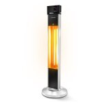 Trotec - chauffage radiant pour terrasse irs 2000 e - 2000w - tlcommande - affichage led