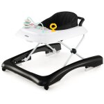 Trotteur bb pliable avec 3 hauteur rglable & roues universelles 2 vitesses charge 12kg pour bb de ...