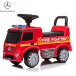Berghoff - mercedes antos - porteur enfants de pompiers - 1  3 ans - avec sirne - rouge