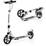 Trottinette  2 roues avec frein pliable 3 hauteures aajustables fait en alliage d'aluminium charge max. ...
