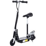 Trottinette �lectrique pliable 120 w pour enfants de 7 � 12 ans, guidon et selle r�glables en hauteur, ...