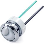 Trou de 38 mm (1, 5 ) dans le couvercle du r�servoir de toilette, pi�ce de rechange pour bouton de chasse ...