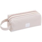 Trousse � crayons � double fermeture �clair avec poign�e. . / / .