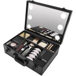 Trousse de maquillage - bo�te de rangement pour cosm�tiques trousse de maquillage avec �clairage et miroir ...