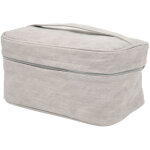 Trousse de maquillage portable en cuir pu, id�ale pour les voyages. sacoche d�tachable et imperm�able, ...