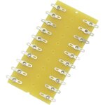 Tru components - barrette  souder double range 1572091 nbr total de ples 20 baklite (l x l x h) 82 ...