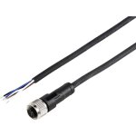 Tru components - tc - 12833224 cble de raccordement m12 femelle, droit 10 m nombre de ples: 4 1 pc(s) ...