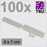 Tru components - tc - 12888600 t24ca082 porte - étiquette surface de marquage: 9. 5 x 41. 5 mm transparent ... Tru components - tc - 12888600 t24ca082 porte - étiquette surface de marquage: 9. 5 x 41. 5 mm transparent ...